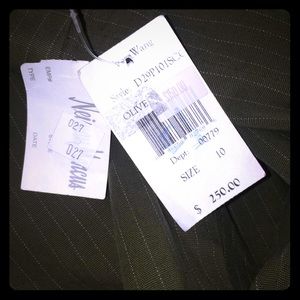 Lavender by Wang NWT OLIVE GREEN